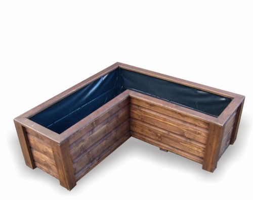 donica narożna 110x110x30x26