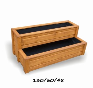 donica dwustopniowa 130x60x48