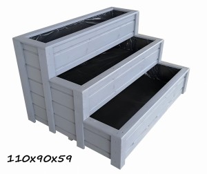 donica trzystopniowa 110x90x59