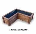 donica 110x110x30x38