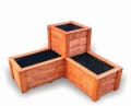 narożna z podwyższeniem 110x110x40x70